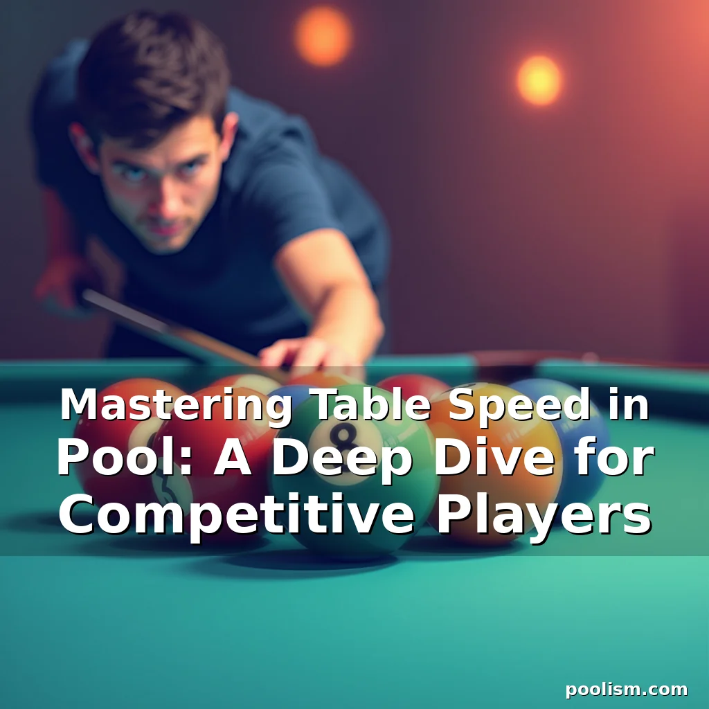 Read more about the article Mastering Table Speed in Pool: A Deep Dive for Competitive Players