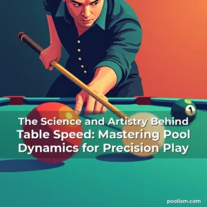 Read more about the article The Science and Artistry Behind Table Speed: Mastering Pool Dynamics for Precision Play